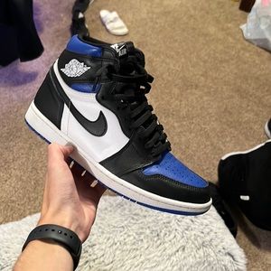 Jordan one Royal toe